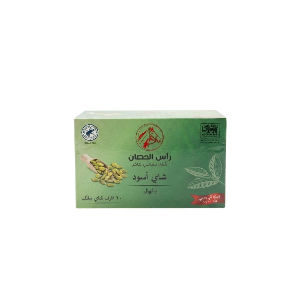 شاي راس الحصان علاق بالهيل 20*2جرام