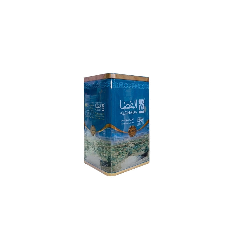 شاي الغضاء الذهبي علبه معدنيه