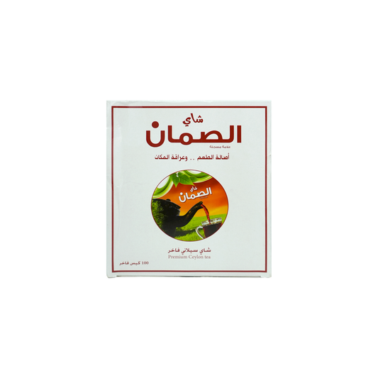 شاي الصمان الابيض الفاخر علاق 2جرام 100كيس