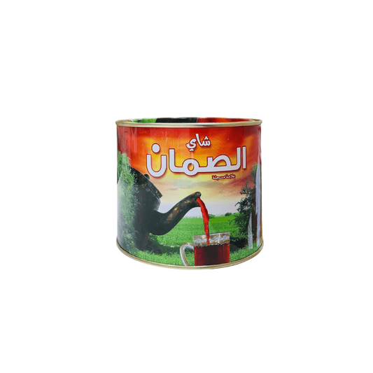 شاي الصمان علبة مدور 360 جرام