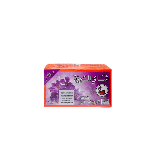 شاي الوزة بنكهة الزعفران