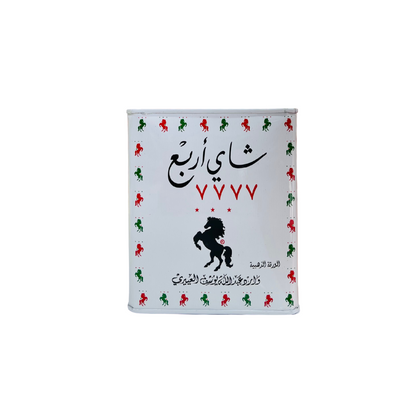 شاي اربع سبعات علبه مربع 250 جرام