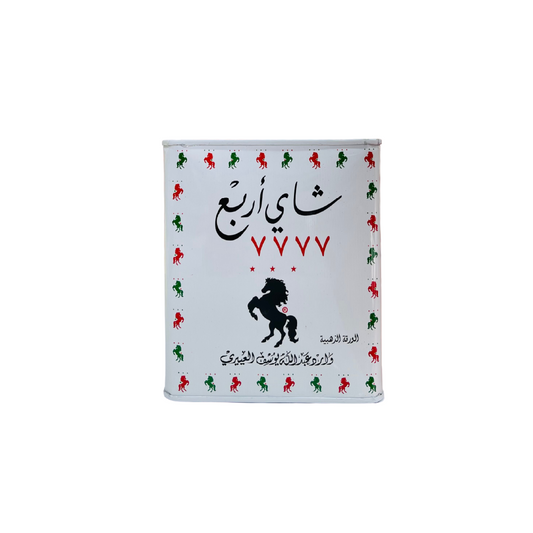 شاي اربع سبعات علبه مربع 250 جرام